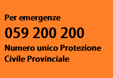 Emergenza Secchia e Panaro, il numero di telefono per le emergenze