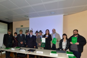 Foto presentazione Libro verde Alpni